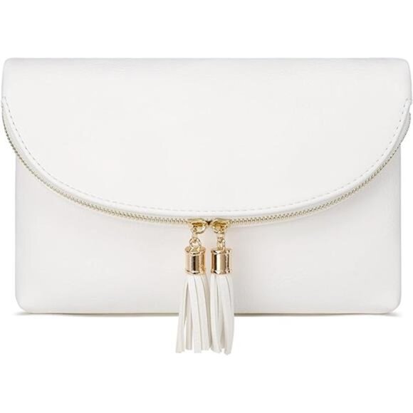 Womens Envelop Clutch Purse Multi Compartments, 6 Card Slot Inside - Picture 8 of 8